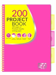 Coolpack  NEON  KOŁOZESZYT PP A5 100K kratka RÓŻOWY