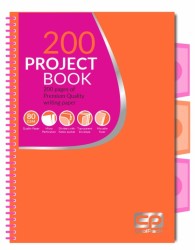 Coolpack  NEON  KOŁOZESZYT PP A5 100K kratka POMARAŃCZ