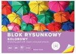 Blok Rysunkowy Kolorowy A3 20 Kartek Interdruk Blra3k