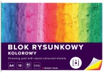 Blok Rysunkowy A4  10 Kartek Barwiony W Masie Interdruk Blrk10b
