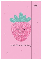 Interdruk Teczka z gumką A4+ GLITTER