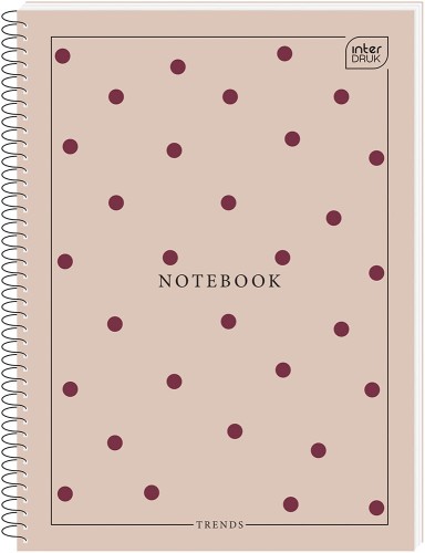 Kołozeszyt A5 100 Kartek W Kratkę Mikroperforacja Dziurki Interdruk 5100