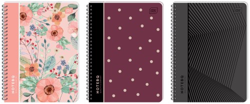 Kołozeszyt A4 120# 70 G Z Perforowanymi Kartkami I Polipropylenową Okładką Interdruk