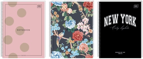 Kołonotatnik A4 80 Kartek W Kratkę Mo Interdruk 7102-720d1