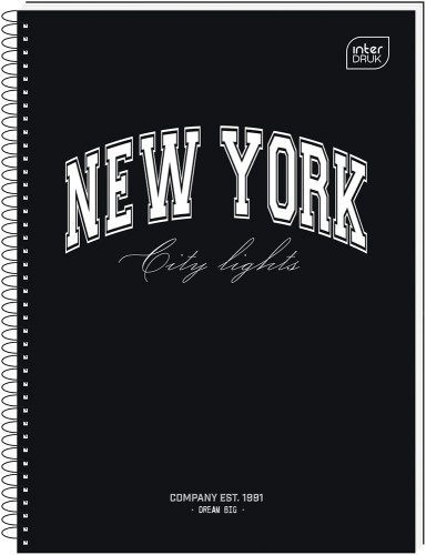 Kołonotatnik A4 80 Kartek W Kratkę Mo Interdruk 7102-720d1