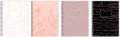 Interdruk Kołozeszyt B5 120kartek w kratkę 70G METALLIC ROSE GOLD