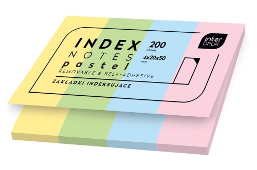 Interdruk Zakładki indeksujące PASTEL