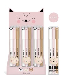 Interdruk Długopis ścieralny 3szt BB FRIENDS GIRLS