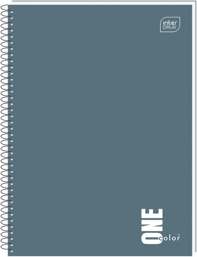 Kołozeszyt A4 100 Kartek W Kratkę Uv One Color Interdruk Kołoza4100moc