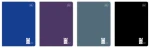 Interdruk Zeszyt A5  60 Kartek W Kratkę One Color 10 sztuk