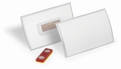 Durable Identyfikator CLICK FOLD 54x90 mm z magnesem PP