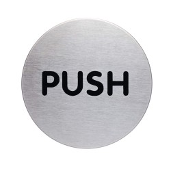 Durable PICTO piktogram ''PUSH'' Ø 65 mm