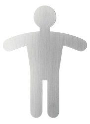 Durable PICTO piktogram ''WC dla Panów'' symbol 90x120 mm