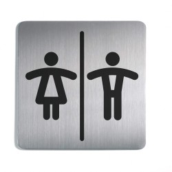 Durable PICTO piktogram ''WC dla Pań i Panów'' 150x150 mm