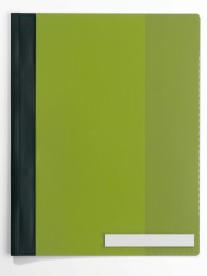 Durable Skoroszyt z przezroczystą okładką A4+ z okienkiem 115x16 mm