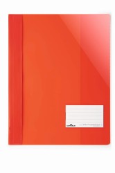 Durable Skoroszyt z przezroczystą okładką A4+ z okienkiem 90x57 mm