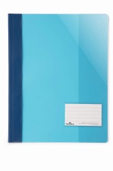 Durable Skoroszyt z przezroczystą okładką A4+ z okienkiem 90x57 mm