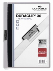 Durable Skoroszyt zaciskowy DURACLIP 30 A4