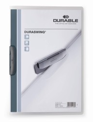 Durable Skoroszyt zaciskowy DURASWING 30 A4 przezroczysty