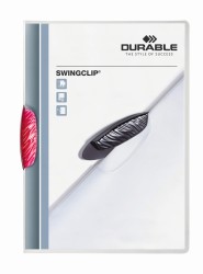 Durable Skoroszyt zaciskowy SWINGCLIP 30 A4 przezroczysty