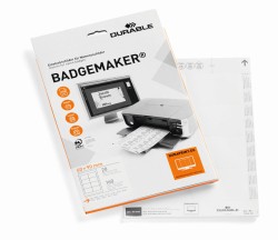 Durable Wkłady do identyfikatorów BADGEMAKER 60x90 mm