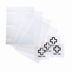 Durable Wkłady uzupełniające do CRYSTAL SIGN 105x105 mm