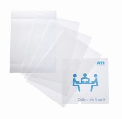 Durable Wkłady uzupełniające do CRYSTAL SIGN 210x210 mm