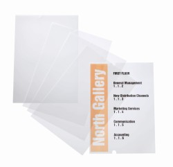 Durable Wkłady uzupełniające do CRYSTAL SIGN A4