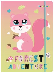 Teczka z gumką A4 300 g/m2 SQUIRREL