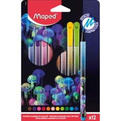 Maped Pisaki Deepsea 12 szt. pud. z zaw. (12)