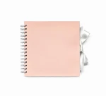 Galeria Papieru Księga weselna Scrapbook Album do zdobienia RÓŻOWY- satynowy 205x205mm, 30 kartek
