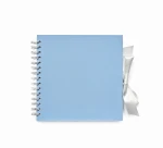 Galeria Papieru Księga weselna Scrapbook Album do zdobienia NIEBIESKI - satynowy 205x205mm, 30 kartek 