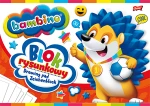 Blok rysunkowy A4 biały 20 kartek Bambino Majewski