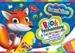 Blok techniczny A4 kolorowy 10k  Bambino 