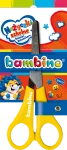 Nożyczki szkolne z podziałką BAMBINO blister