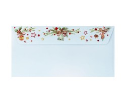 Galeria Papieru Koperta DL GWIAZDKA, święta 120g/m2, op/10szt.