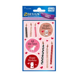 Naklejki papierowe Birthday Avery Zweckform