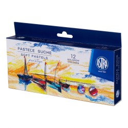 Pastele suche prestige 12 kolorów Astra  323120001