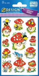 Naklejki Z-Design - muchomorki 3/11/33 - papierowe