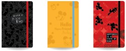 DISNEY FASHION - NOTES A5  80K. LINIA Z GUMKĄ 1SZT. MIX MICKEY MOUSE