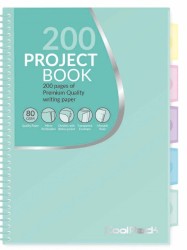 Coolpack  PASTEL  KOŁOZESZYT PP  B5 100 kartek kratka mięta 