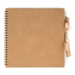 Galeria Papieru Księga weselna Scrapbook na spirali kraft  305 x 305  35 kartek 