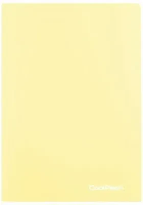 Coolpack  ZESZYT A5 PP 60k KRATKA  PASTEL  POWDER YELLOW