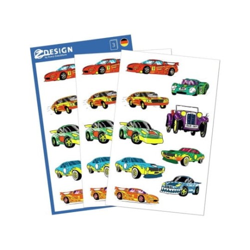Naklejki Z-Design - samochody  3/9/27 - papierowe