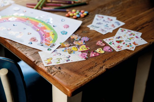 Naklejki Z-Design tłoczone na srebrno - jednorożce 2/9/18 - papierowe posrebrzane