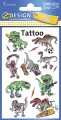 Tatuaże Z-Design - dinozaury 1/9/9 - folia na tatuaże