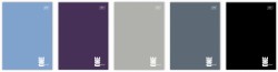 Interdruk Notes A7 50kartek w kratkę 70g One Color