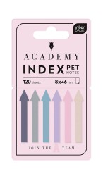 Interdruk Zakładki indeksujące PET LETTER Academy