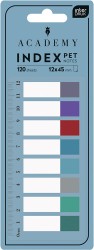 Interdruk Zakładki indeksujące PET z linijką ACADEMY