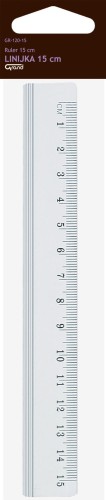 Linijka GRAND aluminiowa - 15 cm GR-120-15